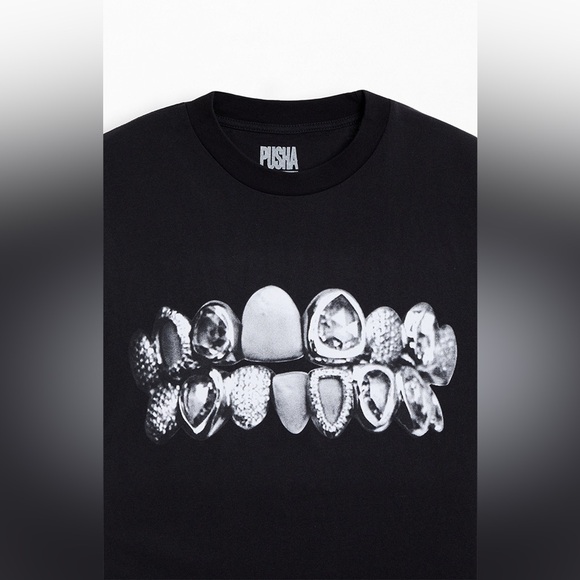 Pusha T PacSun It's Almost Dry NWOT Black T-Shirt - Picture 3 of 7